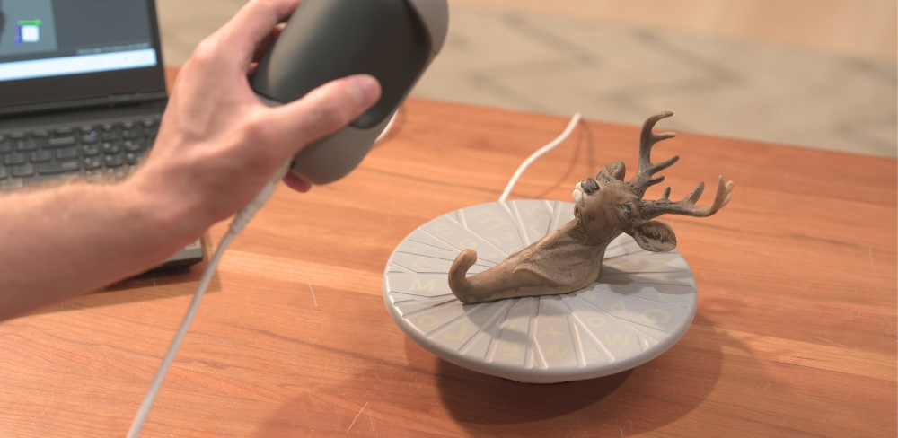 Enhancing Scanning with 3DMakerpro Accessories: The Basic Turntable and 4m Device Cable-3DMakerpro blog