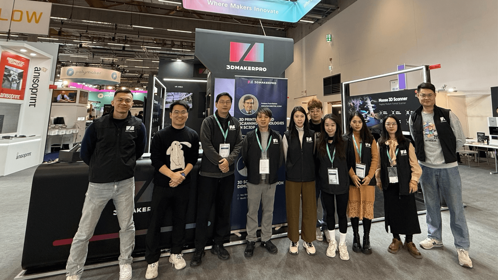 3DMakerpro Debuts at Formnext with Eagle Spatial Scanner in Germany