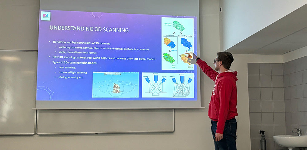 3DMakerpro Ambassador Demonstrates the Impact of 3D Scanning Technology in Education at Brno University of Technology | 3DMakerpro news