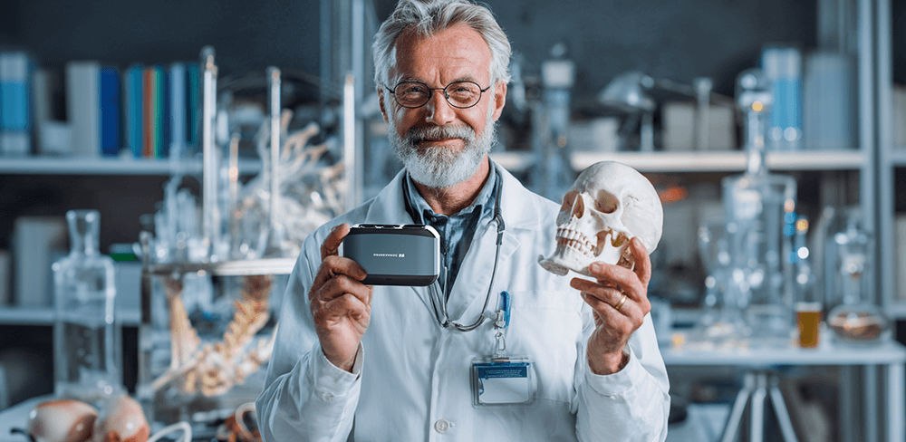 How to Scan and Create a 3D Printable Skull for Education