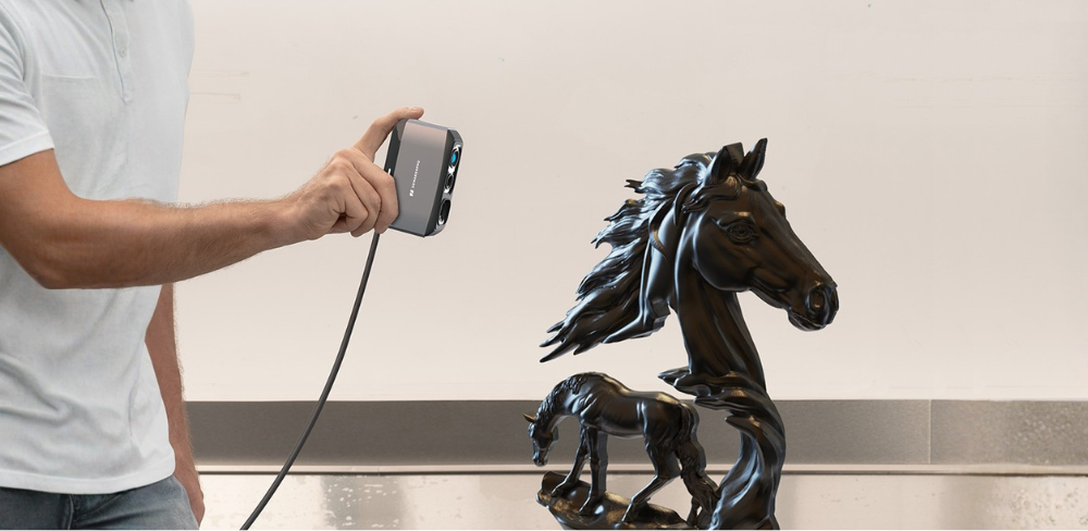 Scan to Print with Moose Handheld 3D Scanner