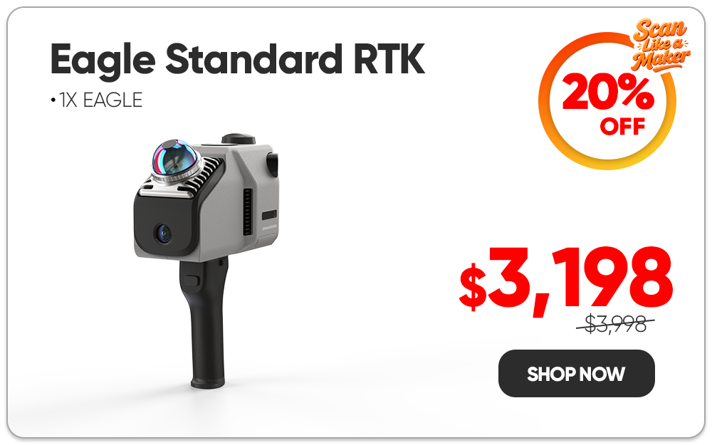 3DMakerpro Eagle LiDAR Scanner