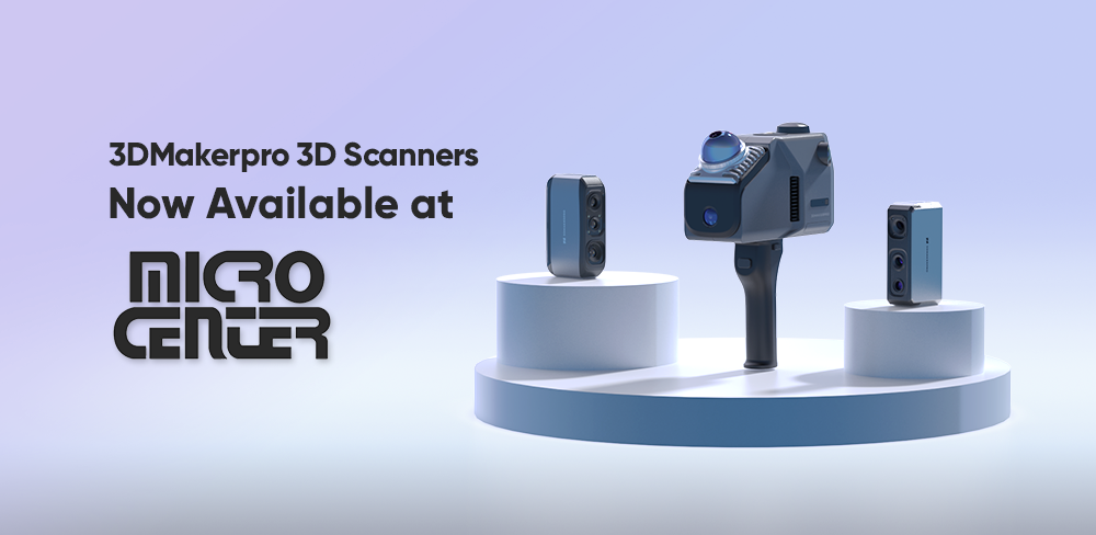 3DMakerpro Scanners Expand to Micro Center Nationwide