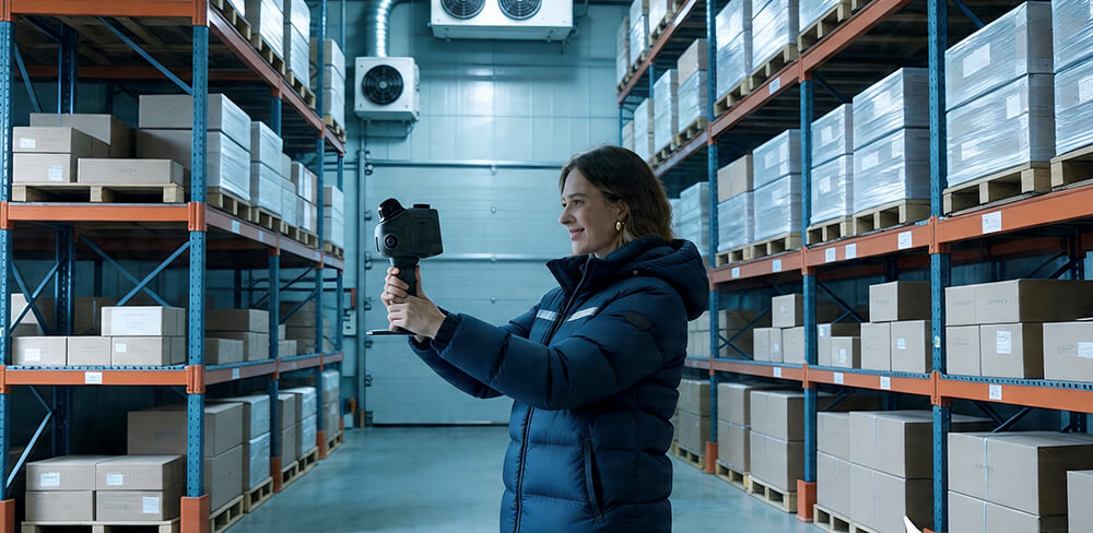 Digitizing Cold Storage with 3DMakerpro Raven LiDAR Scanner