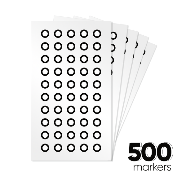 Reflective Inner-Diameter Markers 6 mm 500 pcs