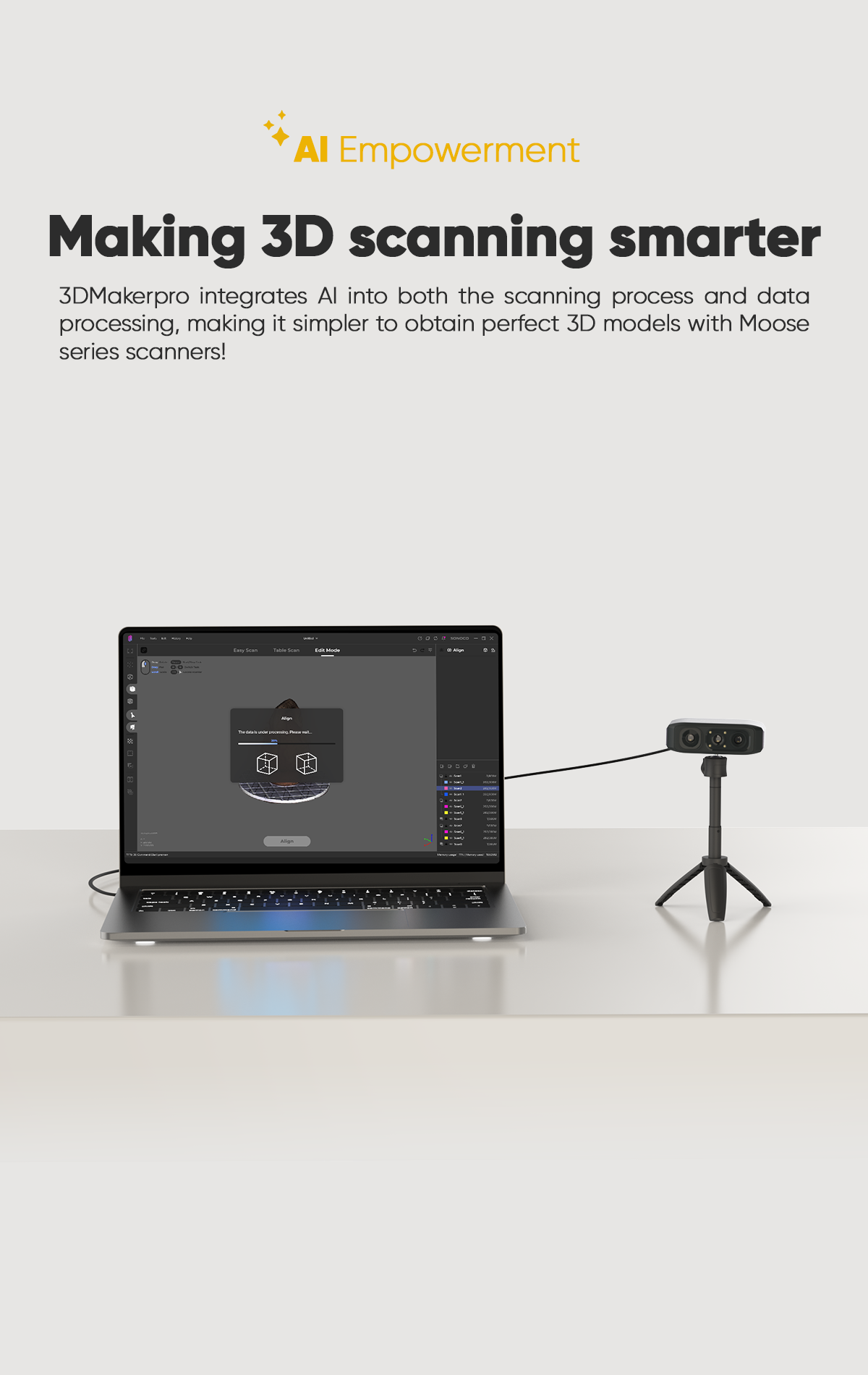 Moose Lite | Entry-Level Medium-Format Scanner | 3DMakerpro Moose Lite | Entry-Level Medium-Format Scanner | 3DMakerpro