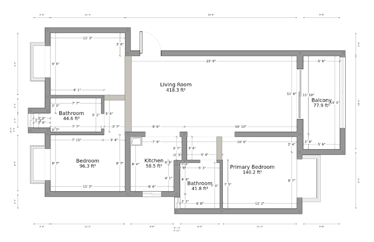 Your space, on a plan.