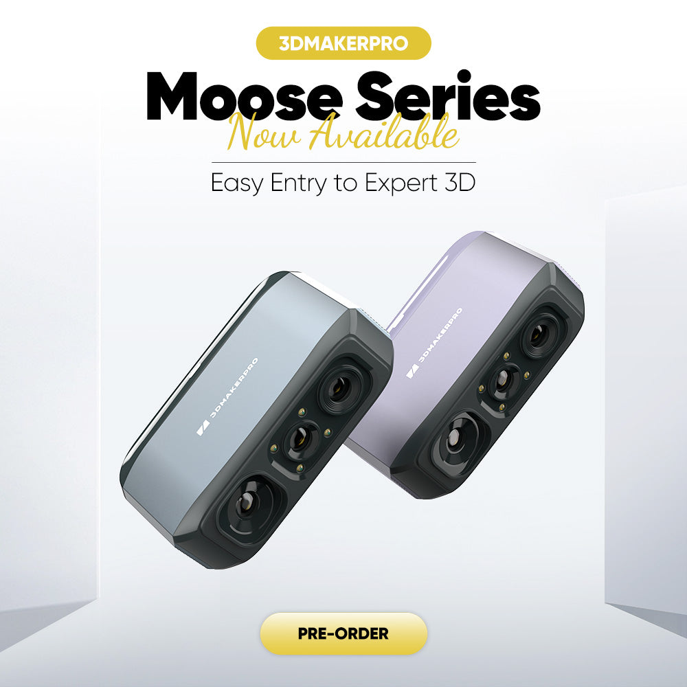 Moose 3D Scanner – AI-Powered Medium-Format Scanning