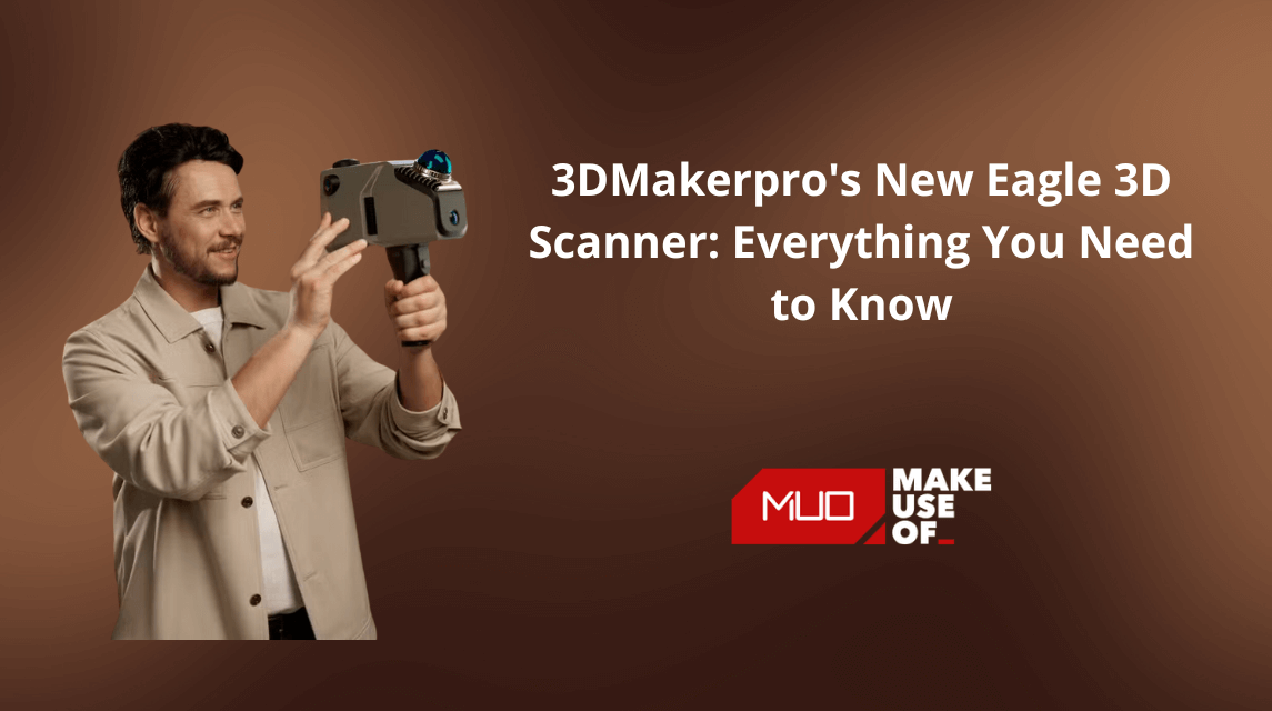 MakeUseOf reports 3DMakerpro Eagle lidar scanner