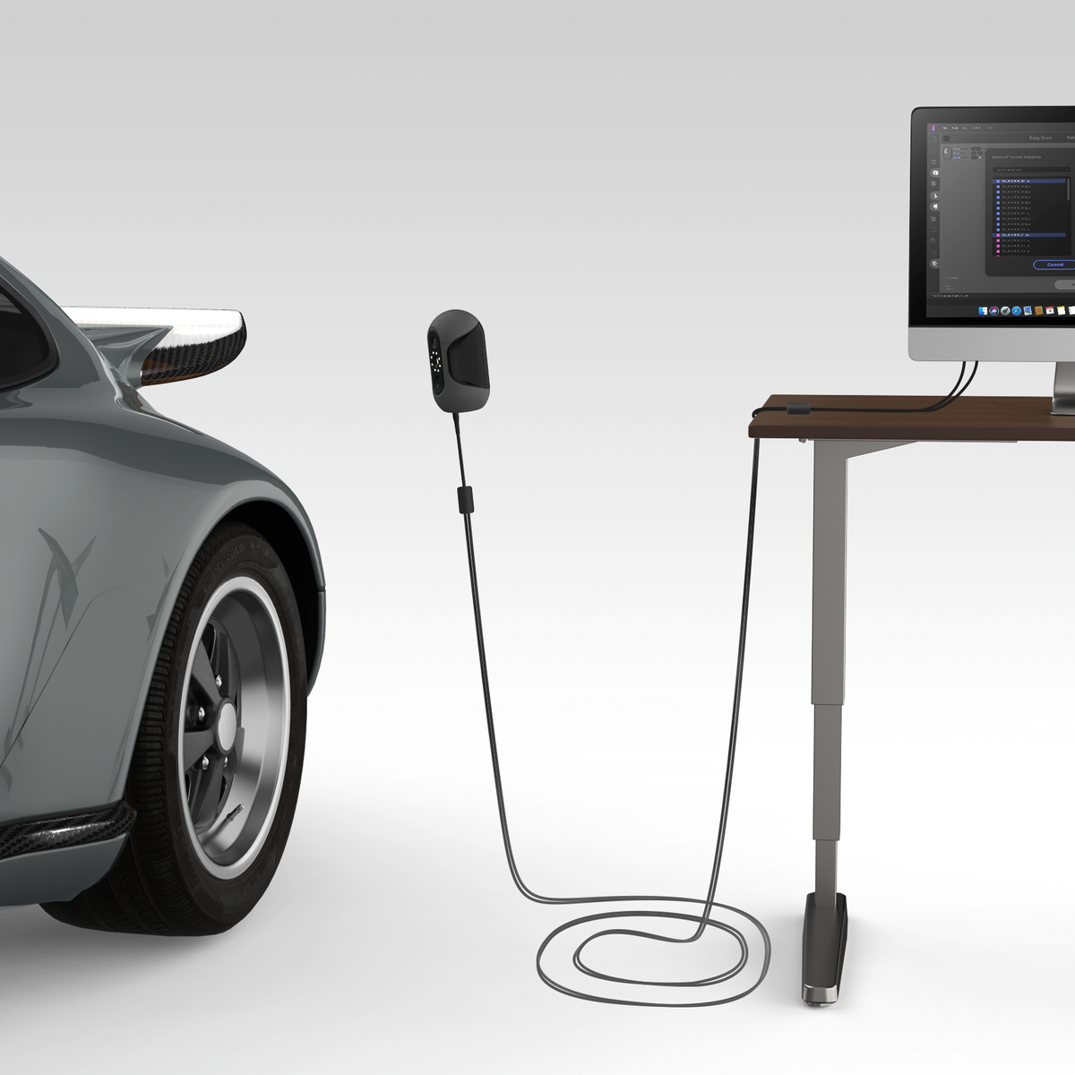 4m Device Cable for Whale & Mole Scanners | 3DMakerpro