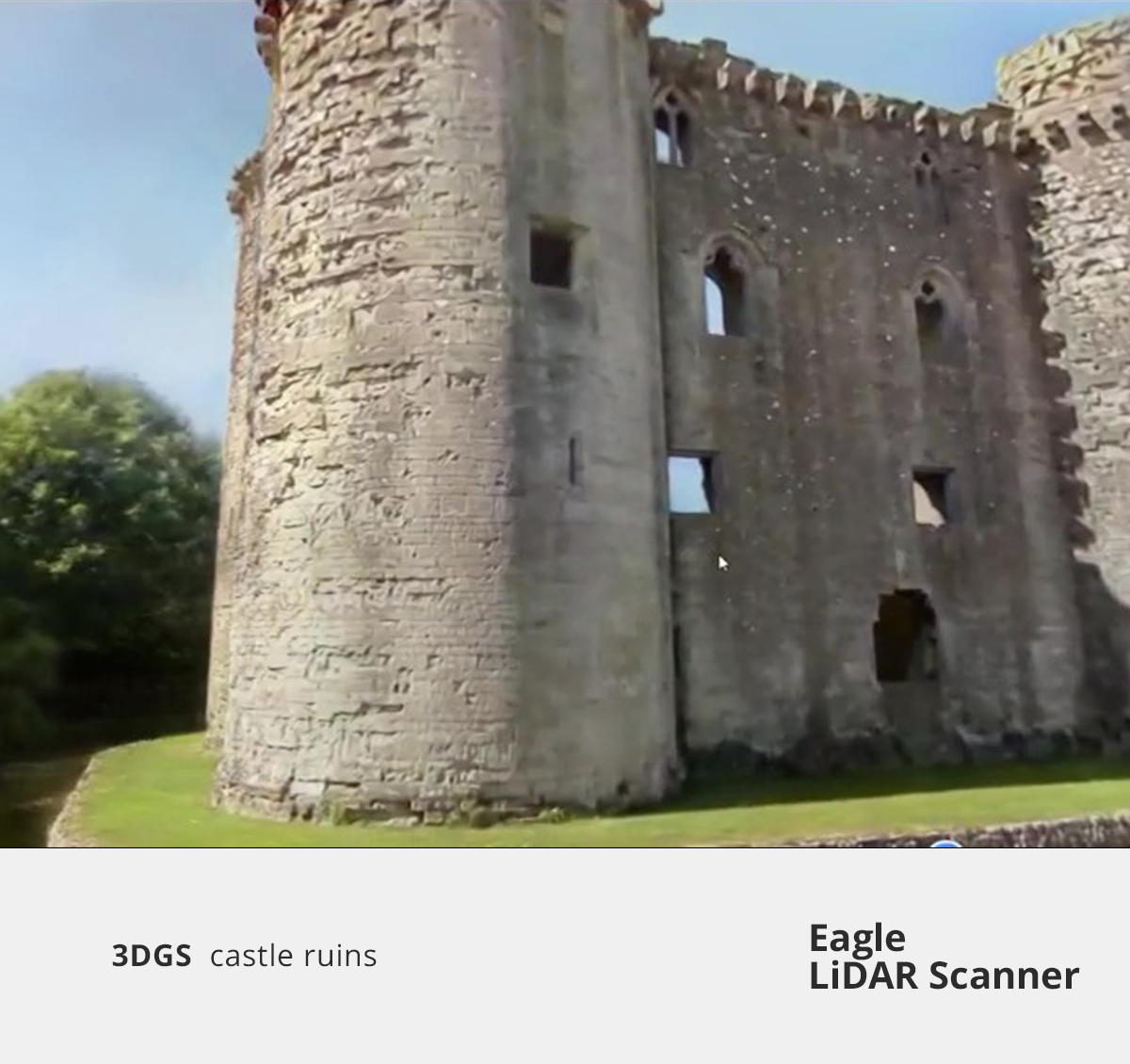 3dmakerpro 3dgs castle ruins 3d model 