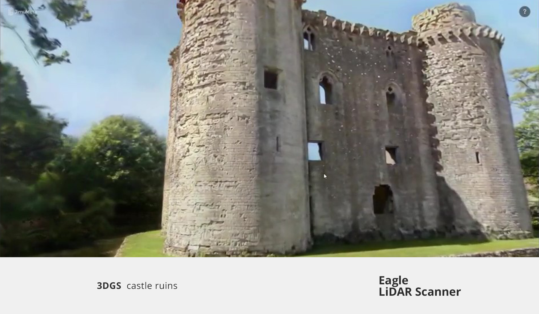 3dmakerpro 3dgs castle ruins 3d model 