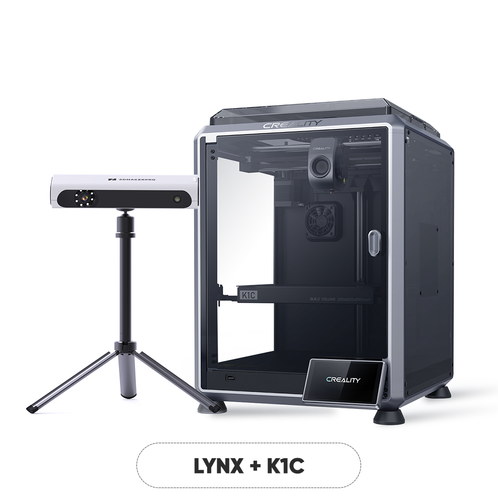 Paquete de impresora 3D K1C + escáner 3D Lynx