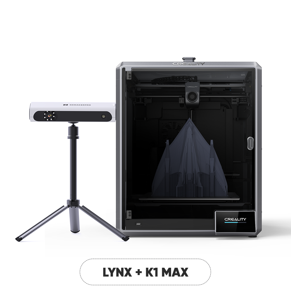 K1 Max 3D Printer + Lynx 3D Scanner Bundle