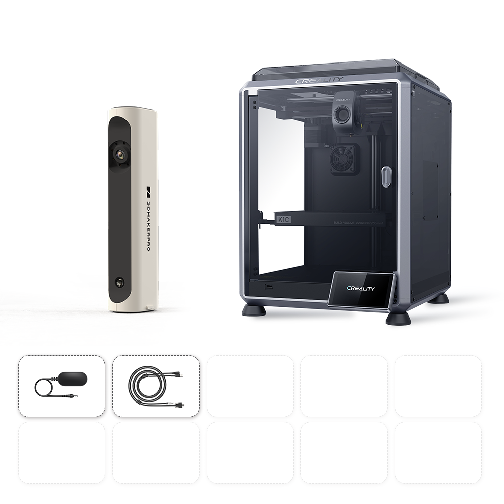 Stampante 3D K1C Magic Swift Plus Pacchetto scanner 3D