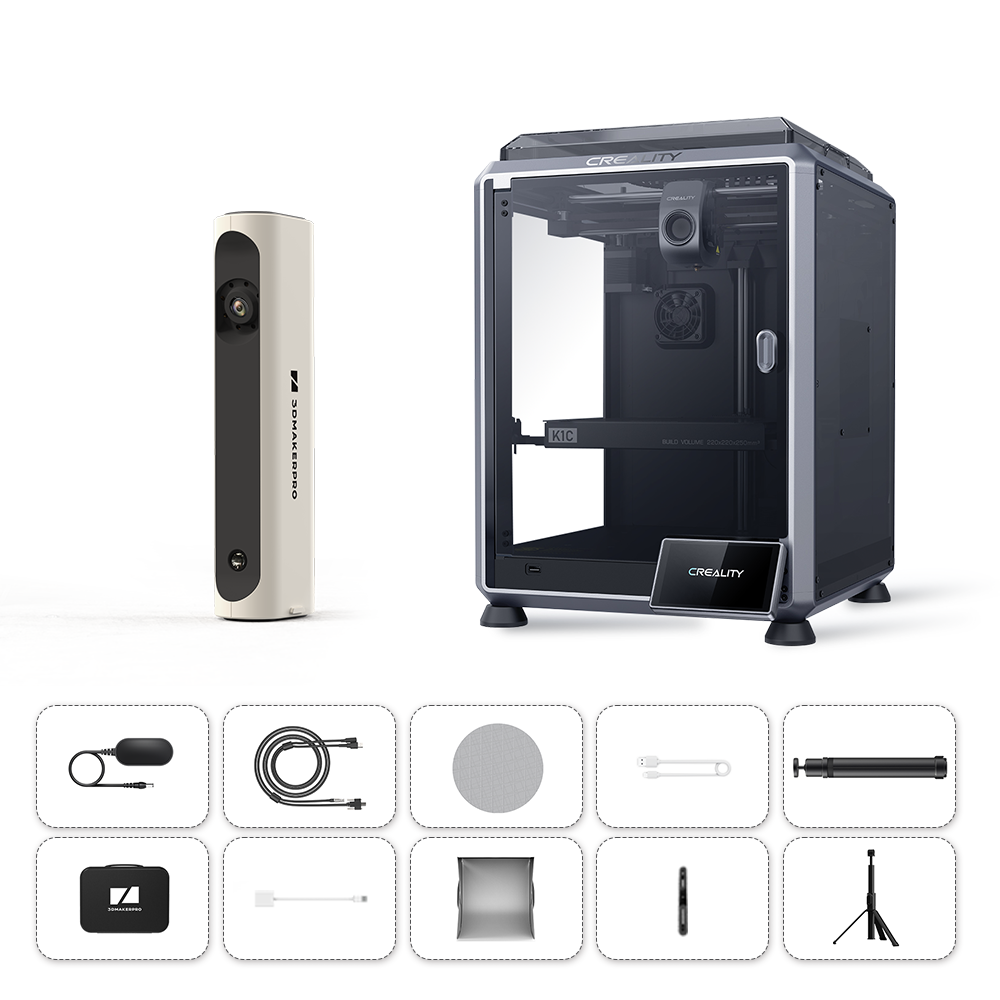 Imprimante 3D K1C Magic Swift Plus 3D Scanner Bundle