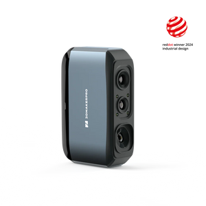 3DMakerpro Moose Scanner (Red Dot Winner 2024) featuring 0.03mm accuracy and a versatile 15-1500mm scanning range.