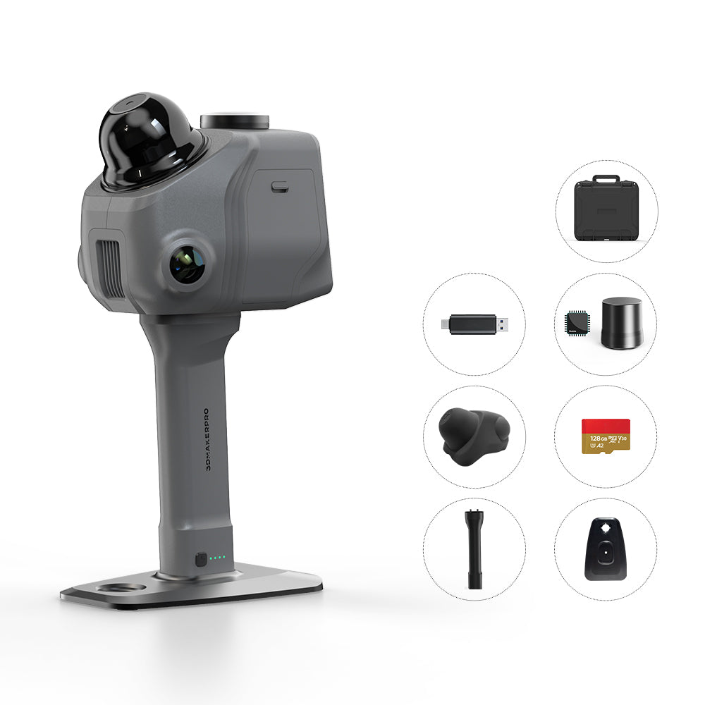 Raven Max RTK LiDAR kit, upgraded with RTK support, card reader, and a rugged engineering case for professional surveying.