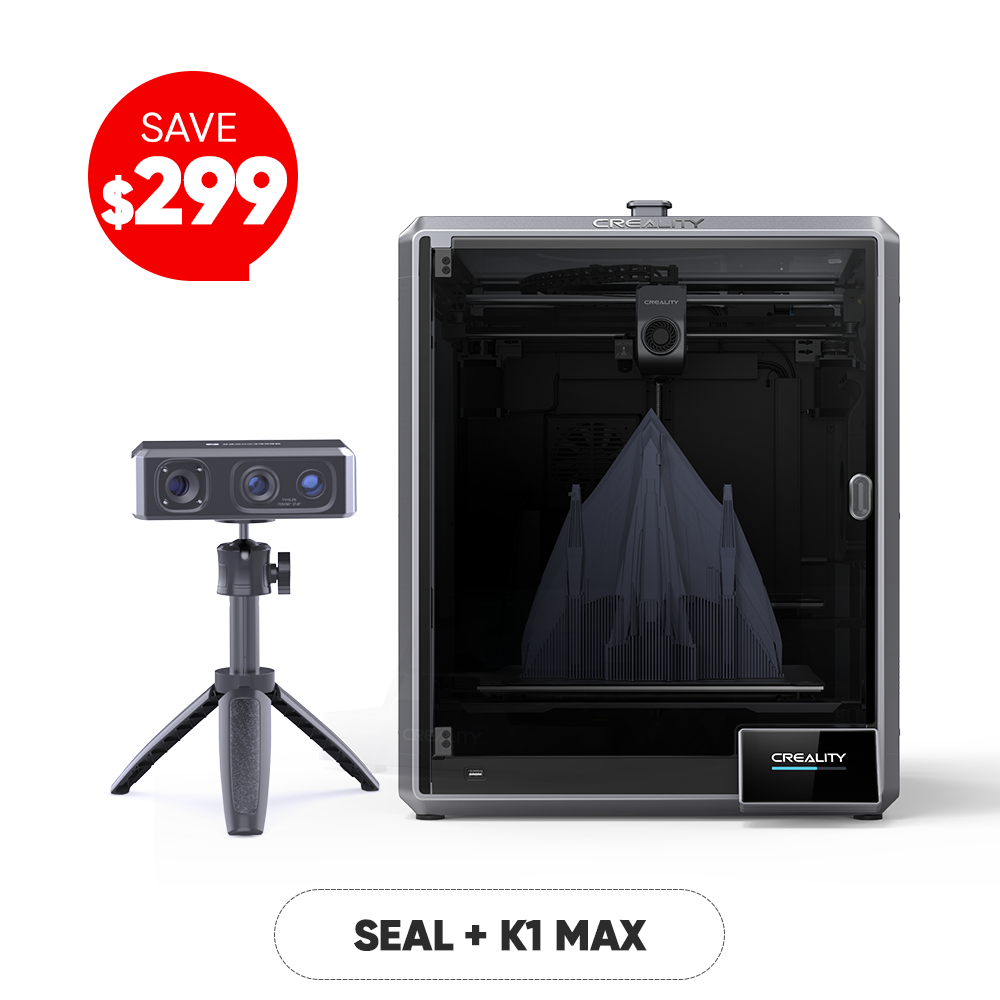 K1 Max 3D Imprimante Seal Lite/ Seal 3D Scanner Bundle