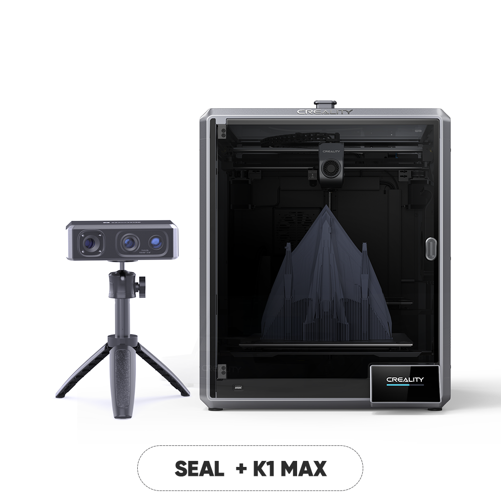 K1 Max 3D Printer + Seal Lite/ Seal 3D Scanner Bundle