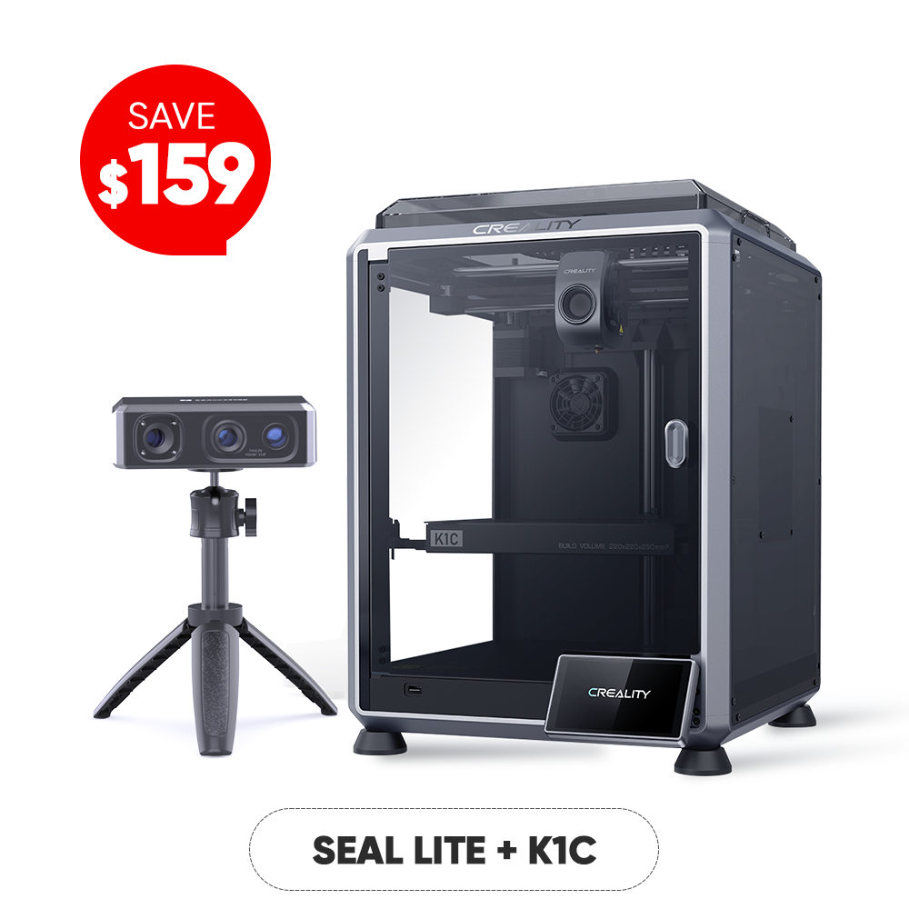 Drukarka 3D K1C Seal Pakiet skanera 3D