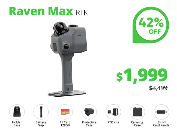 Raven LiDAR Spatial Scanner Preview | Point Cloud Showcase | 3DMakerpro
