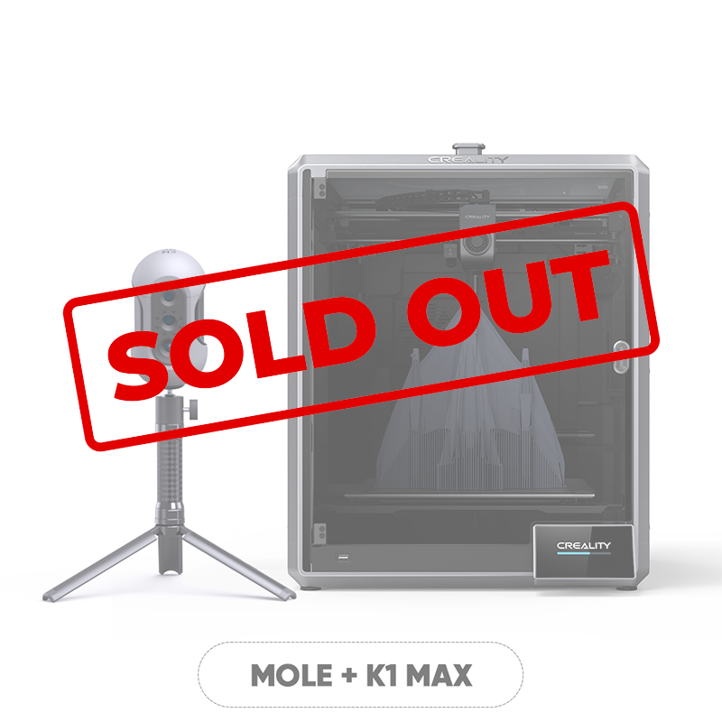 K1 Max 3D Imprimante Mole 3D Scanner Bundle