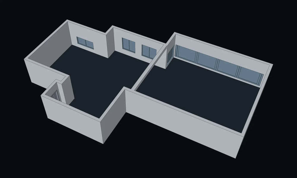 3D layout.